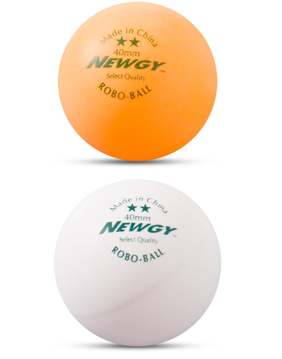 Newgy Robo-Balls - Gross (144) Orange Ping-Pong Balls