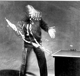 Forehand Backspin Serve(Crosscourt)