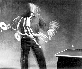 Forehand Left Side/Backspin Serve