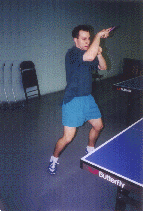 The follow-through is up and forward, with both shoulders spinning around-Second Step